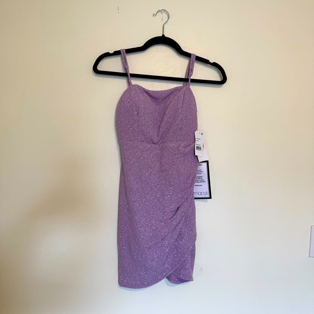 Crystal Doll | Sparkling Lavender Mini Dress Size 5